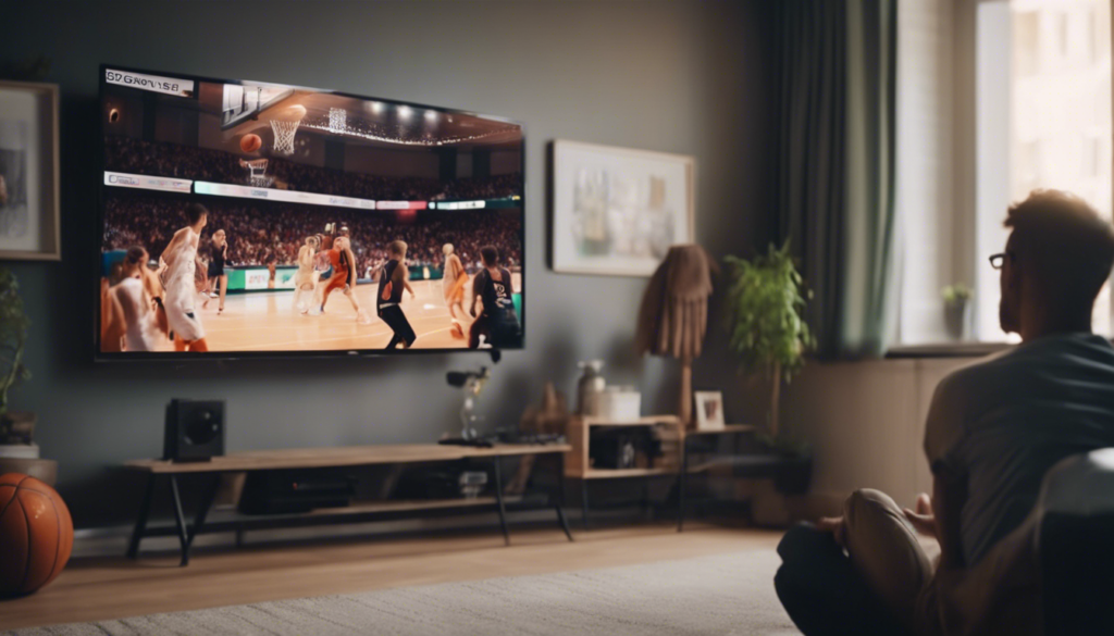 People watch basketball game on YouTube TV